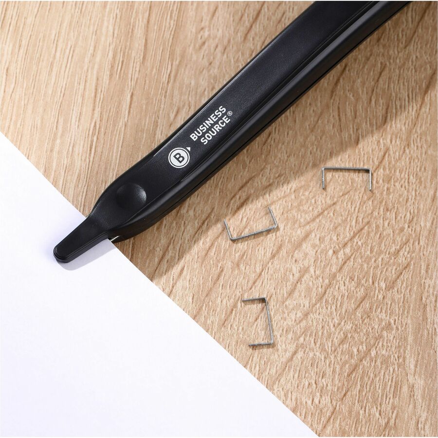 Business Source Pen-Style Staple Remover — Black