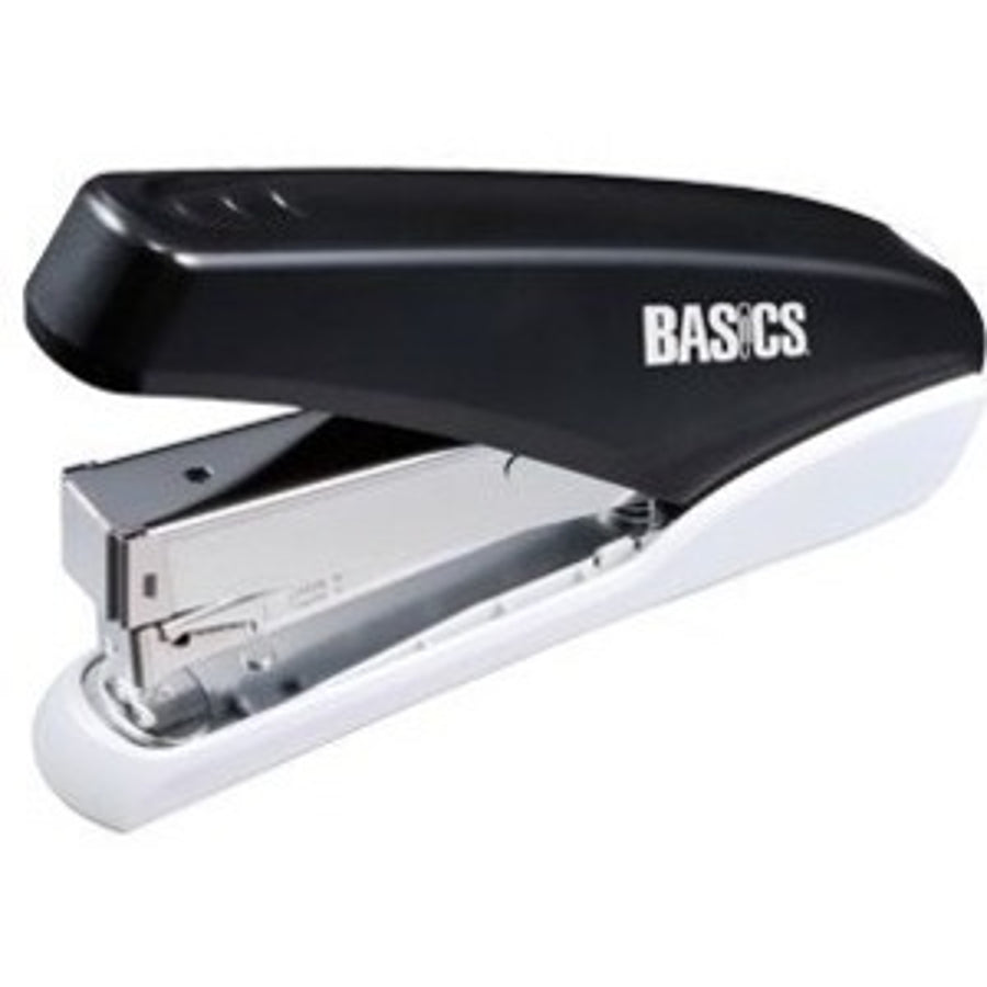 Basics Desktop Stapler - 40-Sheet Reduced-Effort, Black