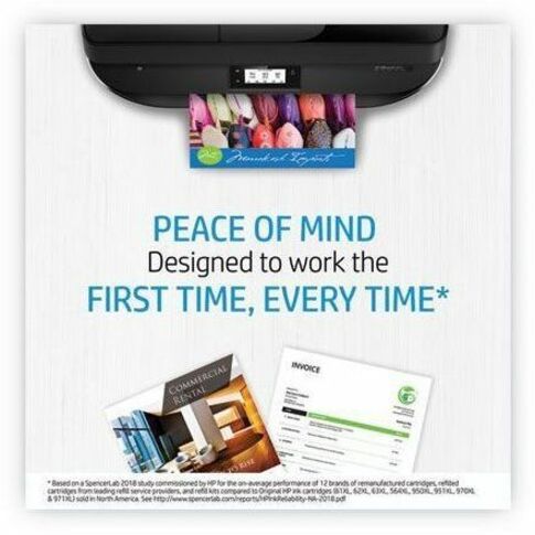 HP 962XL Original High Yield Inkjet Ink Cartridge - Yellow - 1 Each