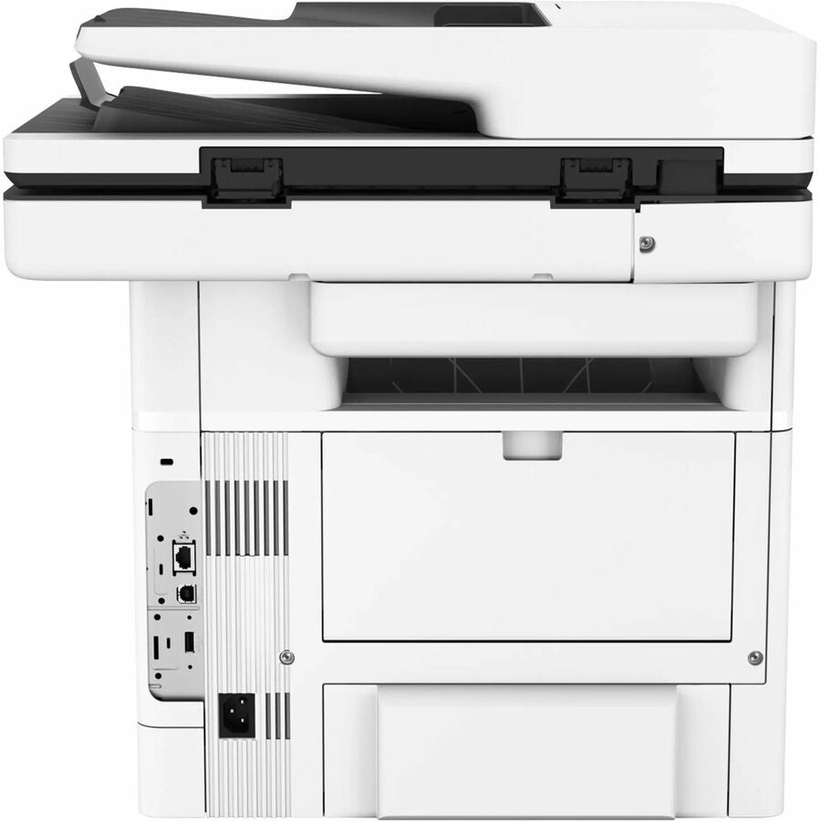 HP LaserJet M528 M528dn Laser Multifunction Printer-Monochrome-Copier/Scanner-43 ppm Mono Print-1200x1200 Print-Automatic Duplex Print-150000 Pages Monthly-650 sheets Input-Color Scanner-600 Optical