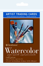 Strathmore Artist Trading Cards — 2.5" x 3.5", Watercolour 140lb, 10-Pack