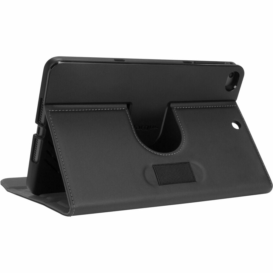 Targus Versavu THZ694GL Carrying Case (Folio) Apple iPad mini, iPad mini (5th Generation), iPad mini 4, iPad mini 3, iPad mini 2 Tablet, Apple Pencil, Stylus - Black