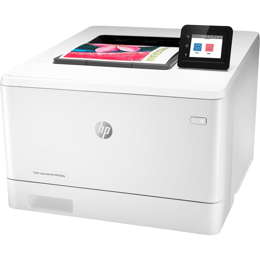 HP LaserJet Pro M454 M454dw Desktop Laser Printer - Color