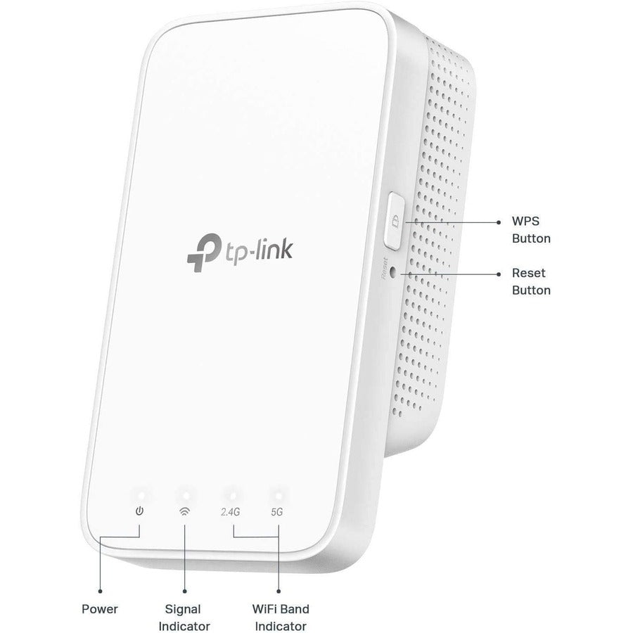TP-Link Deco RE300 Dual Band IEEE 802.11ac 1.17 Gbit/s Wireless Range Extender