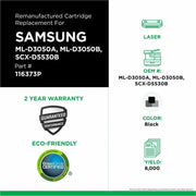 CIG Remanufactured High Yield Laser Toner Cartridge Samsung ML-D3050A, Samsung ML-D3050B, Samsung MLD-3050A, Samsung MLD-3050A/ELS, Samsung MLD-3050B, Samsung MLD-3050B/ELS - Black Each