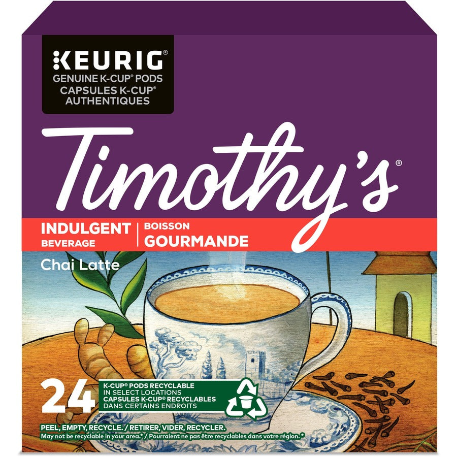 Timothy's Chai Latte Tea K-Cup