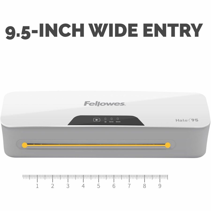 Fellowes Halo 95 Laminator & Pouch Starter Kit