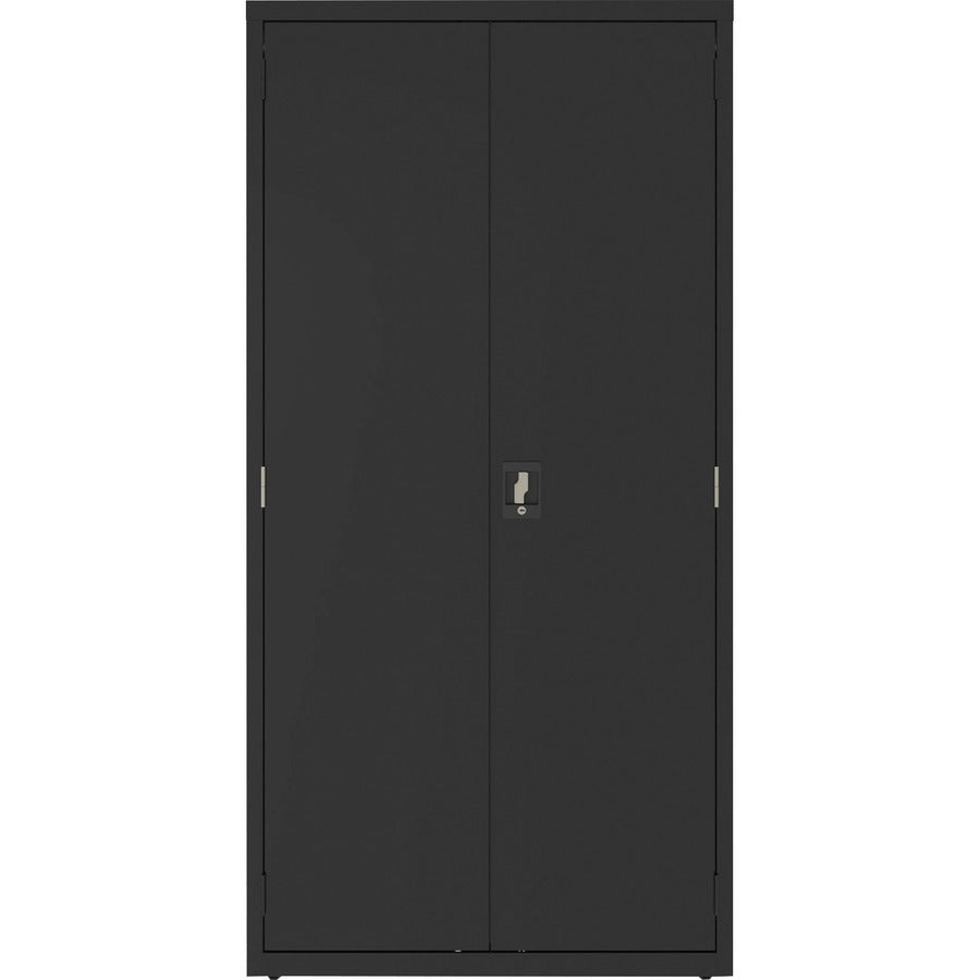 Lorell Fortress Series Janitorial Cabinet - Light Gray