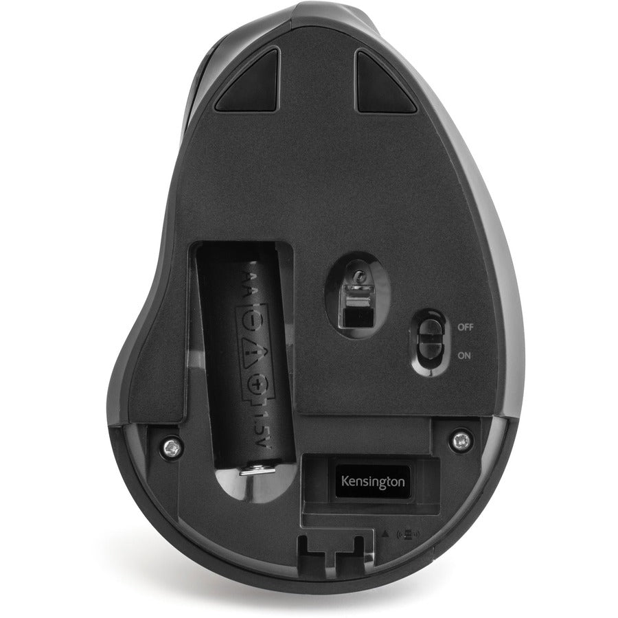 Kensington Pro Fit Ergo Vertical Wireless Mouse - Black