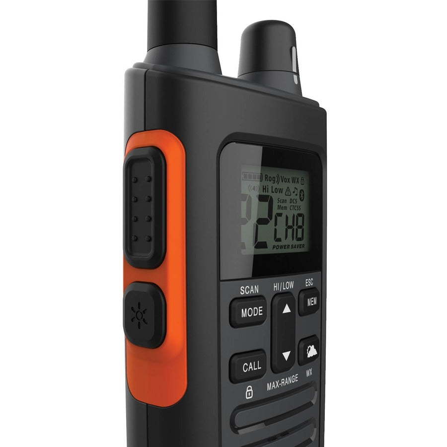 Cobra RX680 Rugged Waterproof Walkie Talkies, Pair