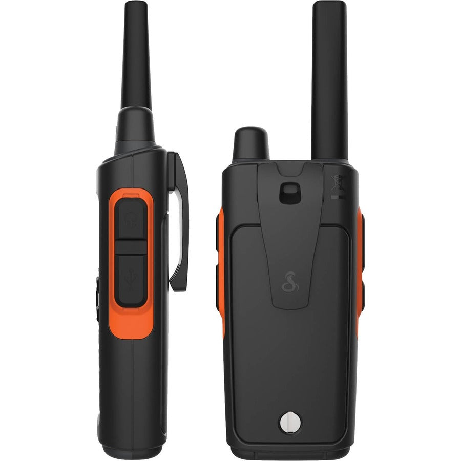 Cobra RX680 Rugged Waterproof Walkie Talkies, Pair