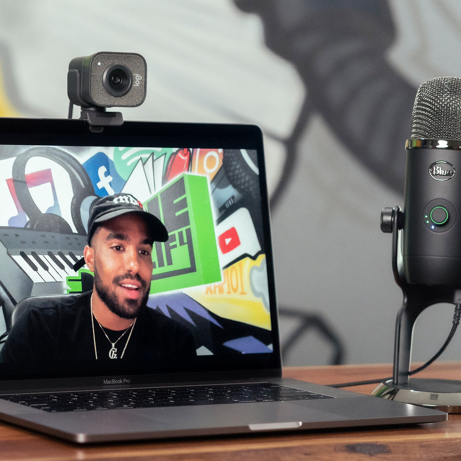 Logitech StreamCam Plus Webcam — 1080p 60fps, Graphite