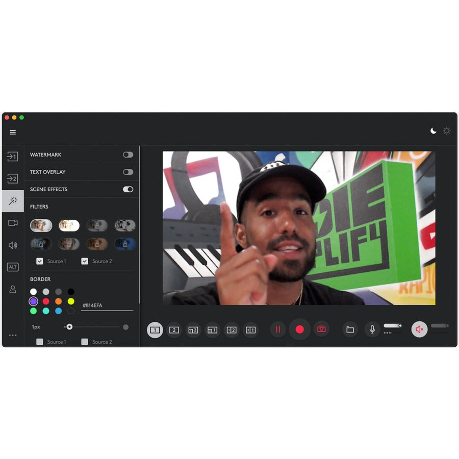 Logitech StreamCam Plus Webcam — 1080p 60fps, Graphite