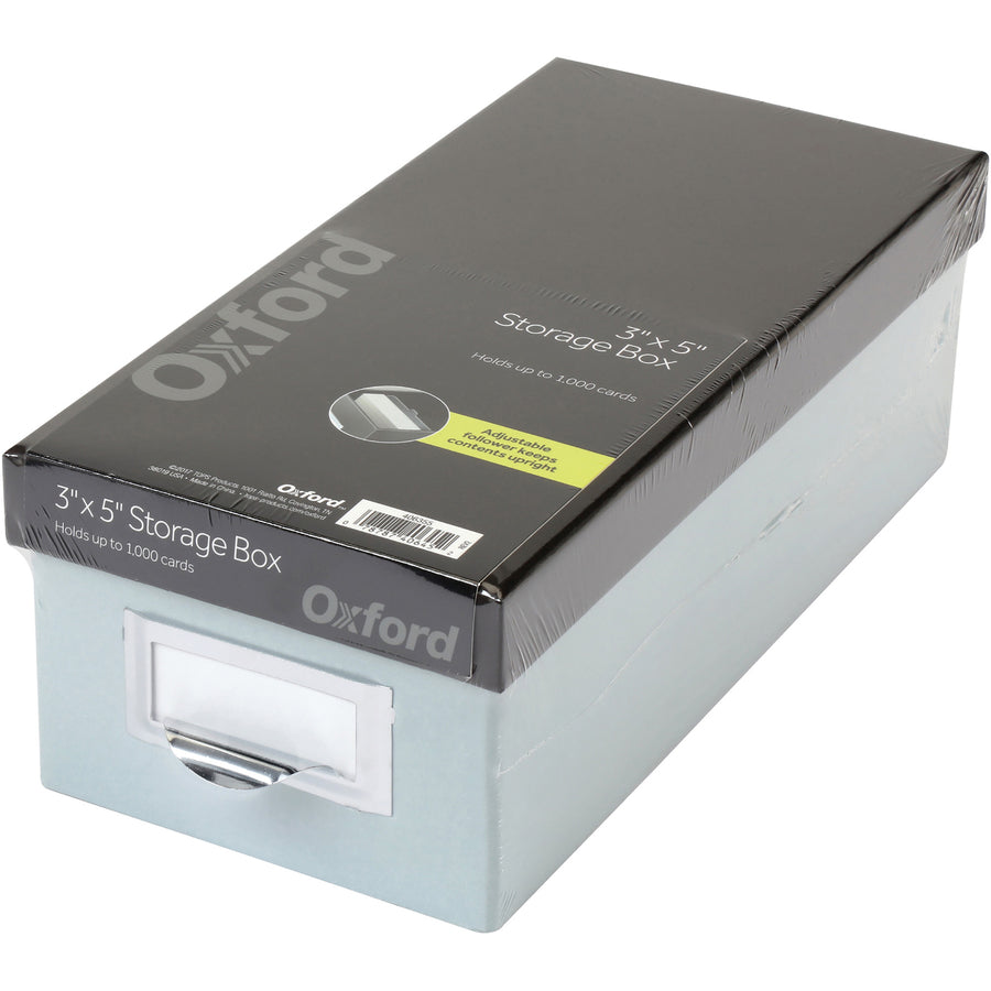 Oxford 3x5 Index Card Storage Box - OXF406355