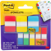 Paquet combiné d'onglets et de drapeaux Post-it