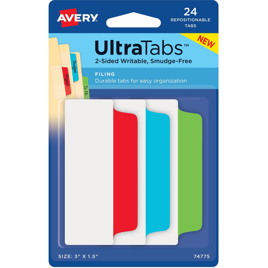 Avery Ultra Tabs File Tab