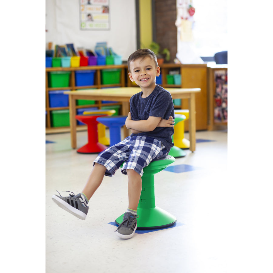 Storex Student Wiggle Stool - Green