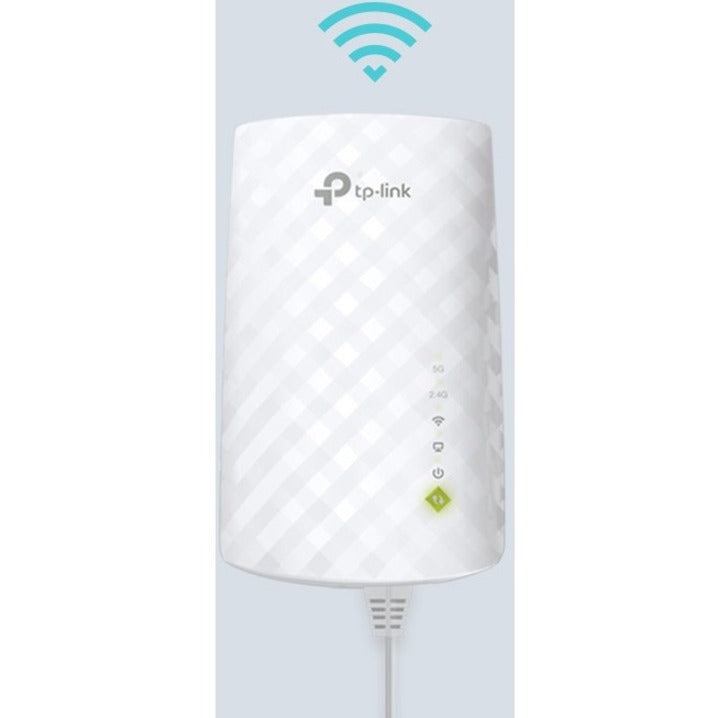 TP-Link RE220 Dual Band IEEE 802.11ac 750 Mbit/s Wireless Range Extender
