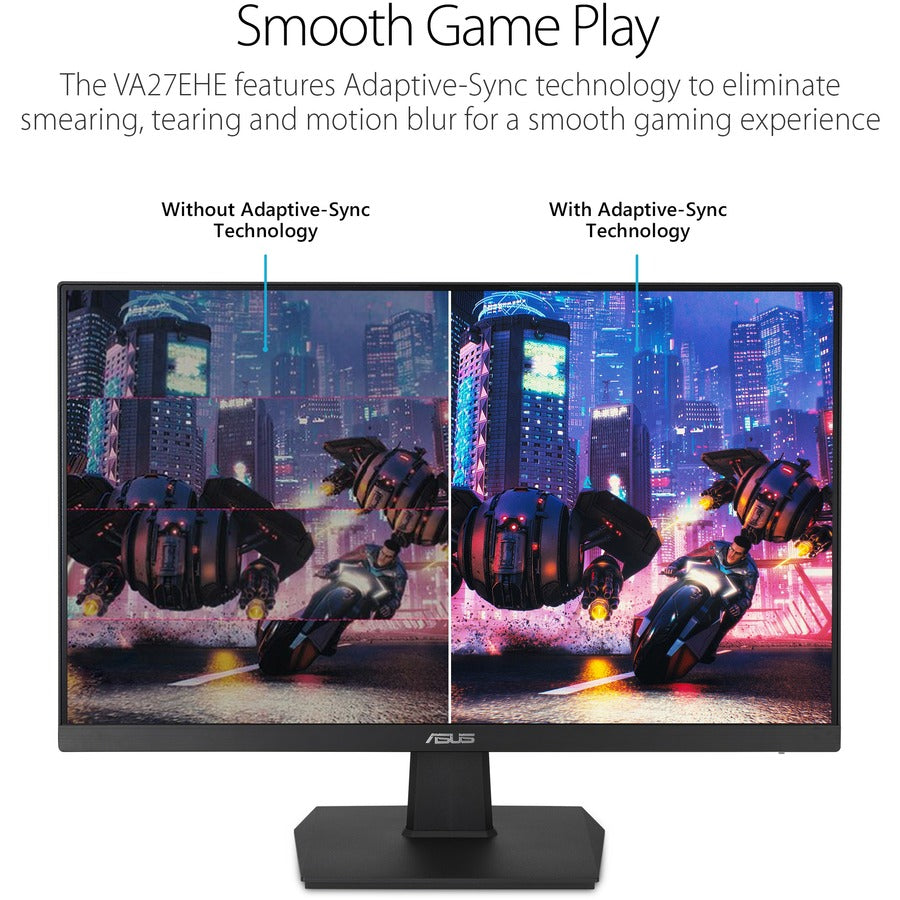 Asus VA27EHE 27" Class Full HD Gaming LCD Monitor - 16:9 - Black