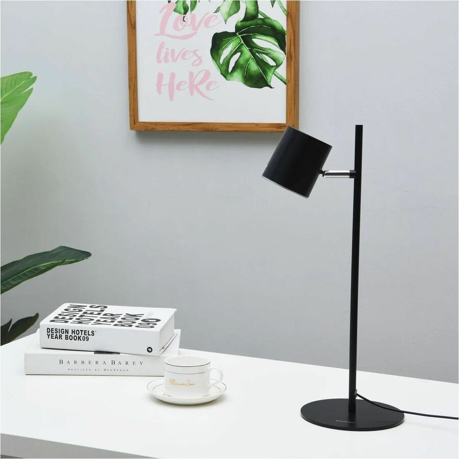 DAC® Metal LED Desk Lamp with 340° Rotating Head, Black