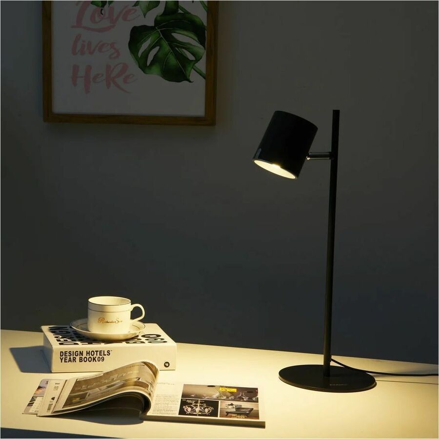 DAC® Metal LED Desk Lamp with 340° Rotating Head, Black