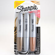 Sharpie Metallic Ink Chisel Tip Permanent Markers Standard