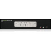 IOGEAR 4-Port 4K Triple View DisplayPort KVMP Switch with USB 3.0 Hub (TAA)