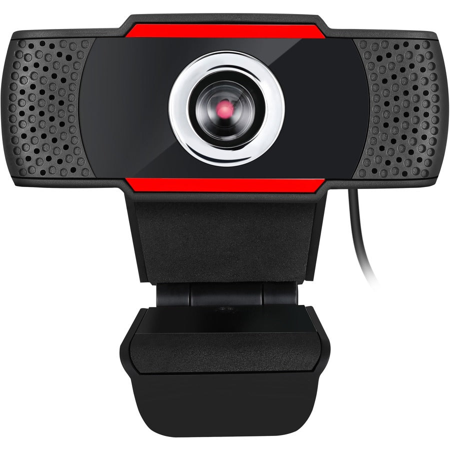 Webcam Adesso CyberTrack CyberTrack H3 - 1,3 Mégapixel - 30 ips - Noir, Rouge - USB 2.0