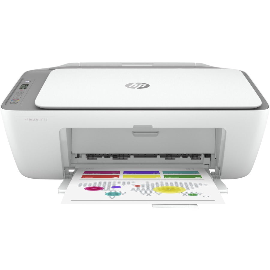 HP Deskjet 2755 Wireless Inkjet Multifunction Printer - Color