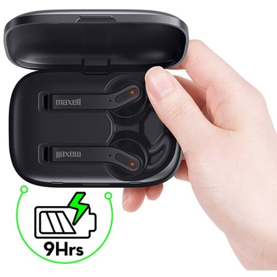 Maxell Jelleez True Wireless Earbuds — Black