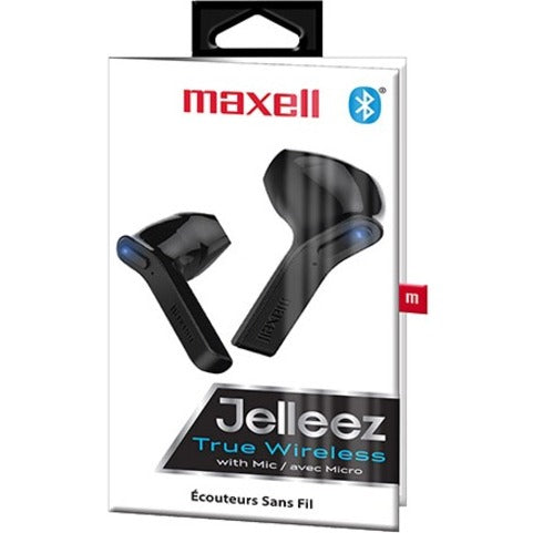 Maxell Jelleez True Wireless Earbuds — Black