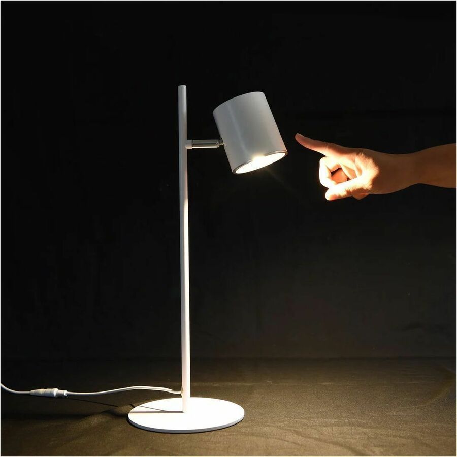 DAC® Metal LED Desk Lamp with 340° Rotating Head, White