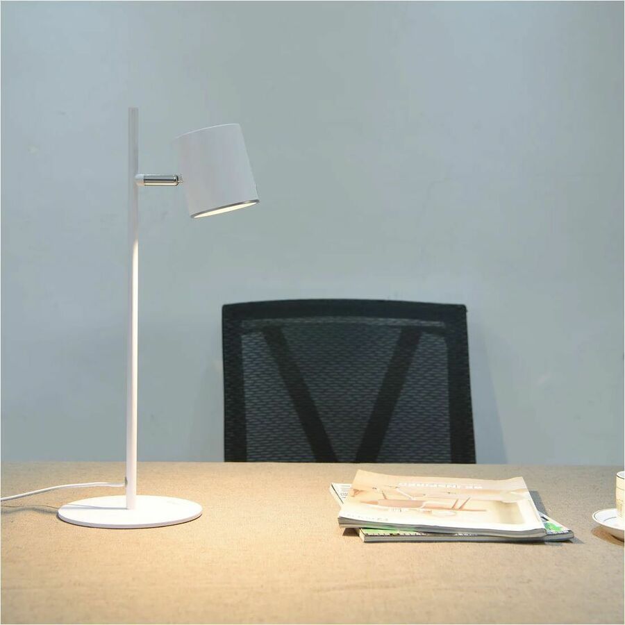 DAC® Metal LED Desk Lamp with 340° Rotating Head, White