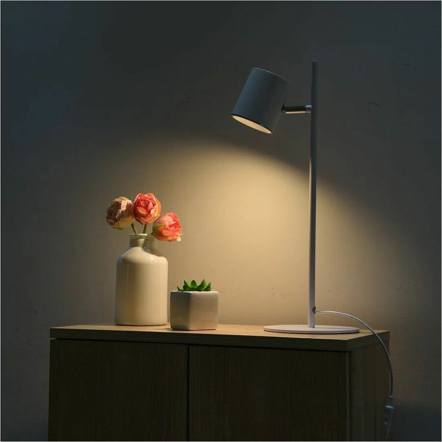 DAC® Metal LED Desk Lamp with 340° Rotating Head, White