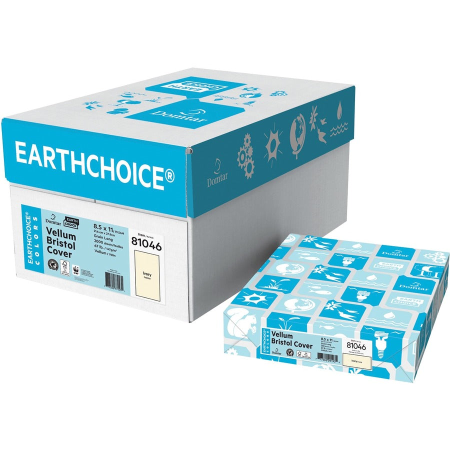 Papier fort EarthChoice Couleurs Vellum Bristol - Gris