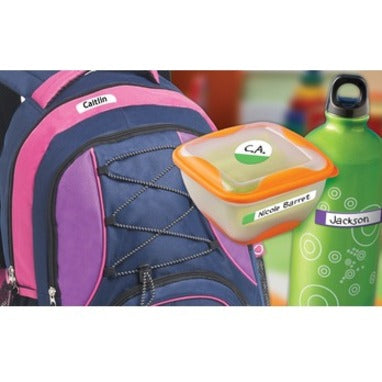Avery Self-Laminating LabelsHandwrite, Assorted Sizes - Neon Green