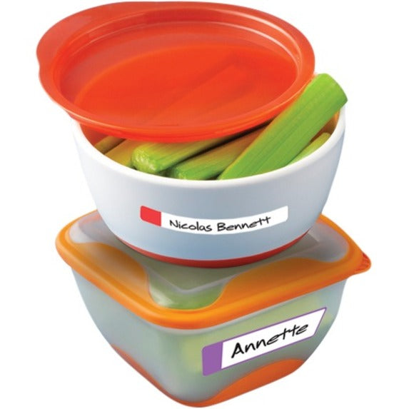 Avery Self-Laminating LabelsHandwrite, Assorted Sizes - Neon Green
