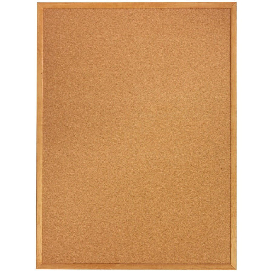 Quartet Standard Cork Bulletin Board, Oak Finish Frame, 8' x 4'