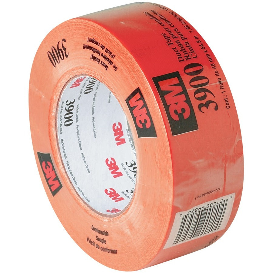 3M 3900 Multi-Use Duct Tape - Red, 48 mm x 54.8 m