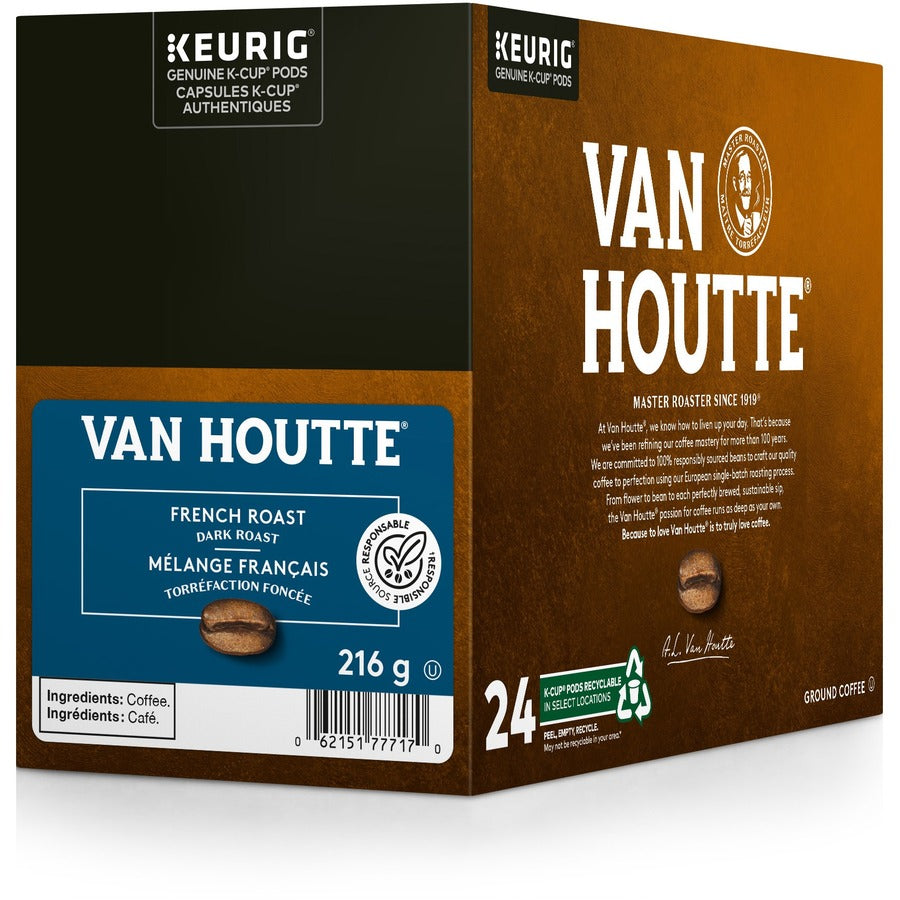 Van Houtte French Roast K-Cup Coffee — Dark Roast, 24 Pods