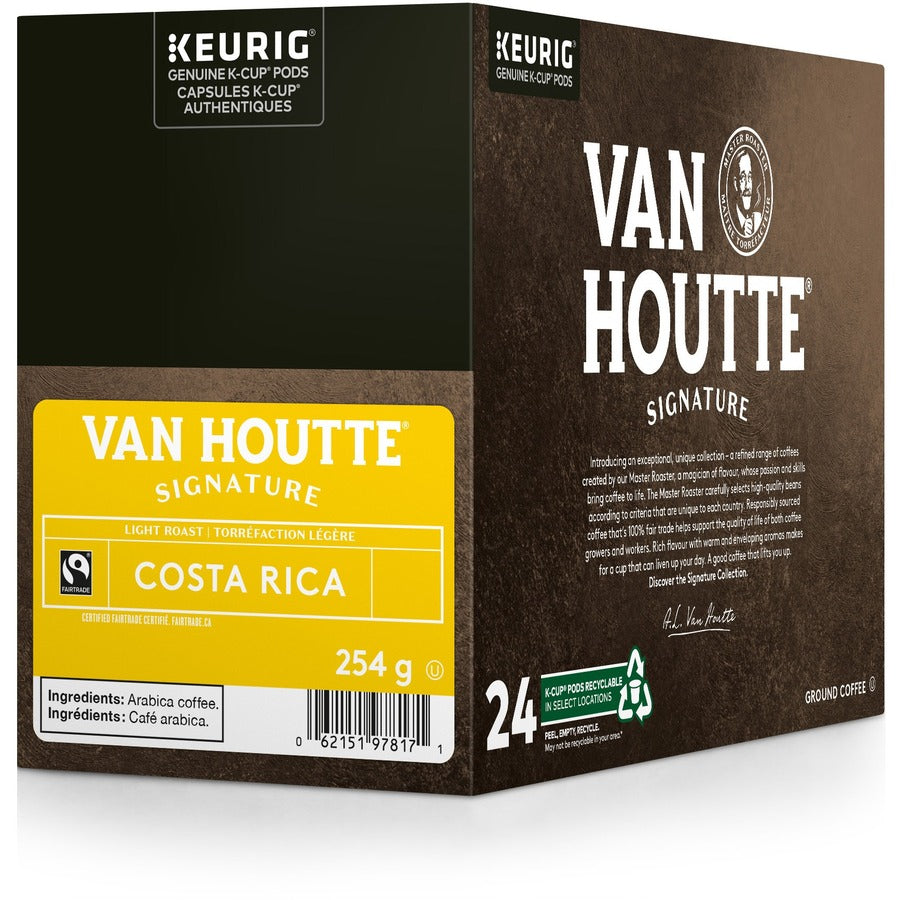 Van Houtte Costa Rica K-Cup Coffee — Light Roast, 24 Pods