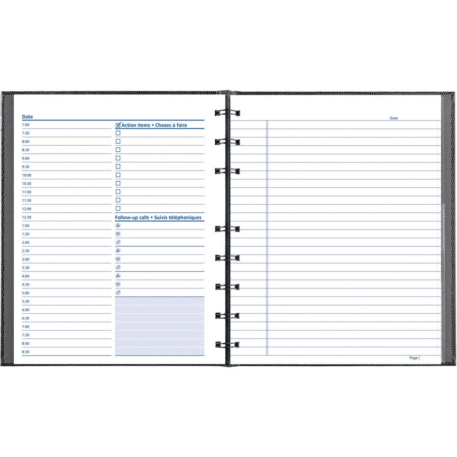 Blueline NotePro Organiseur quotidien non daté - 11x8