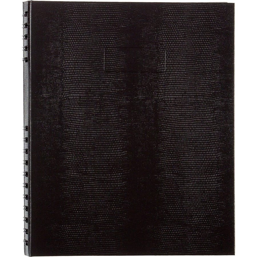 Blueline NotePro Undated Daily Planner — Hardcover, Black