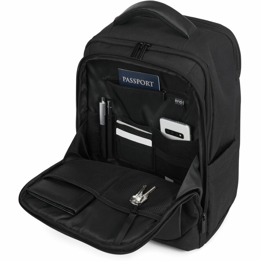 bugatti Carrying Case (Backpack) for 15.6" Notebook, Accessories, Tablet - Black