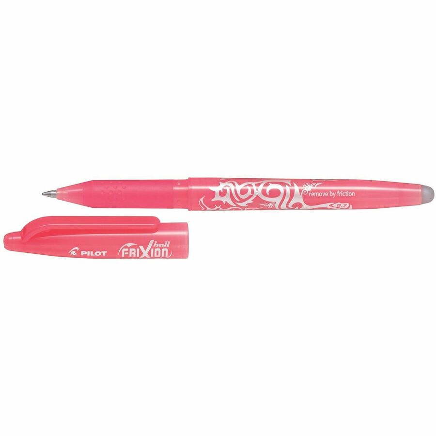 Pilot FriXion Ball Erasable Gel Rollerball Pen 0.7mm - Coral Pink