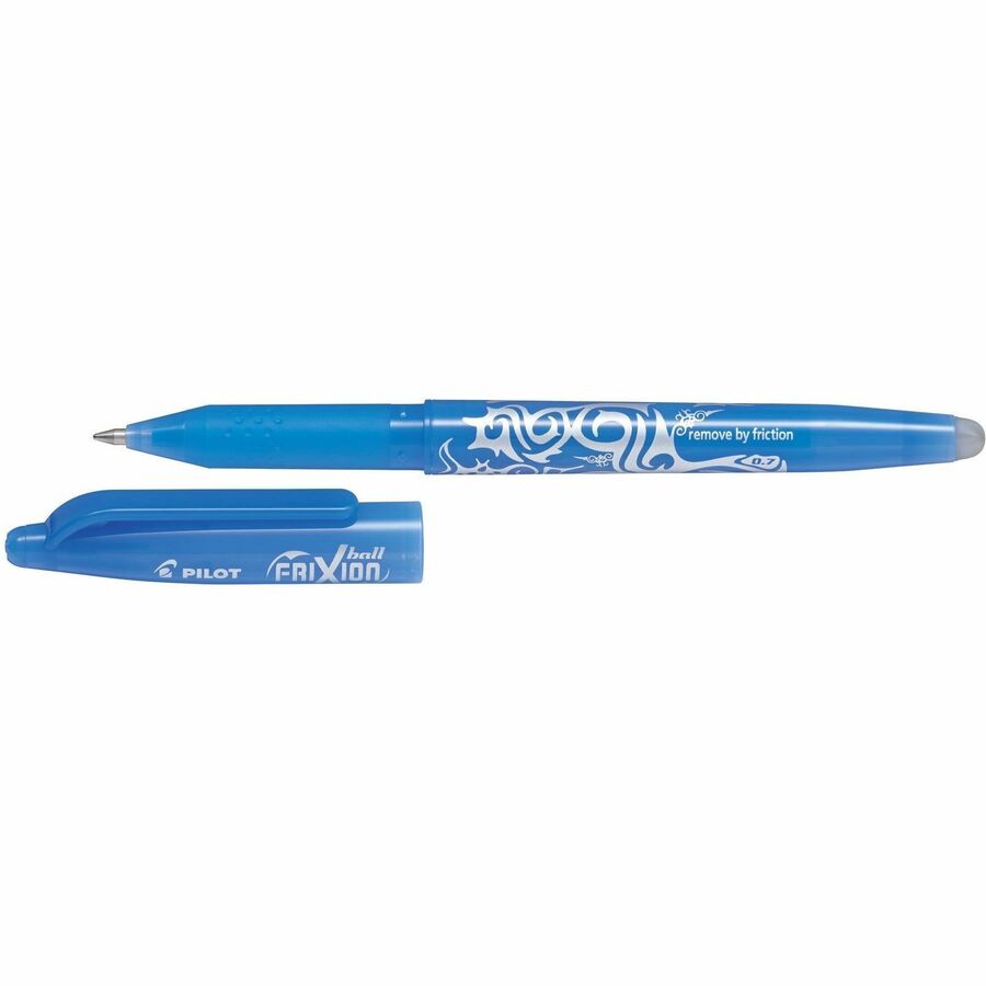 Pilot FriXion Ball Erasable Gel Rollerball Pen 0.7mm - Sky Blue