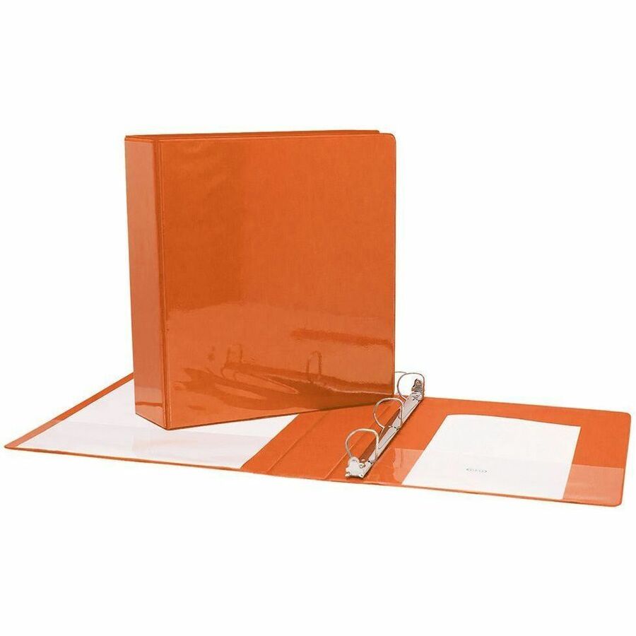 GEO View 1.5" D-Ring Presentation Binder - Orange