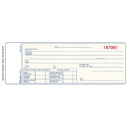 Blueline Security Receipts Book - BLIDCB79