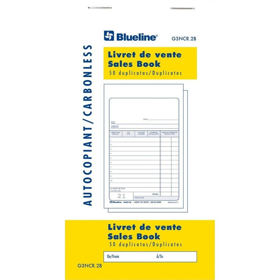 Blueline Sales Orders Book (Model 7)