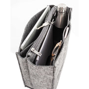 bugatti Carrying Case (Tote) for 14" Notebook, Tablet, Bottle, Accessories - Black